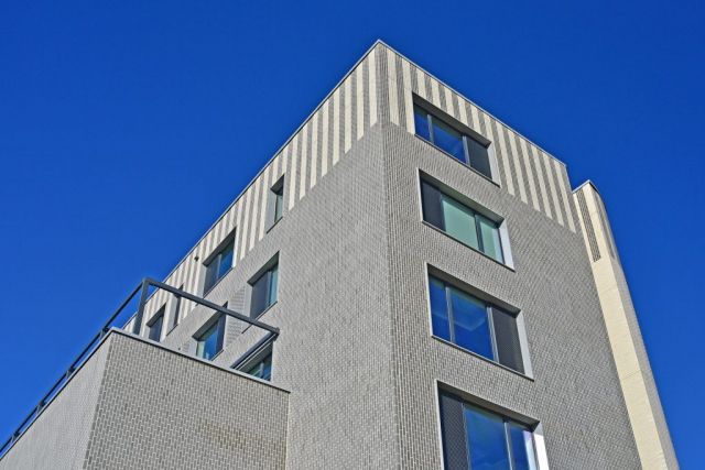 AVS 34 surface mounted louvres at the Sir Bobby Moore Academy, Stratford